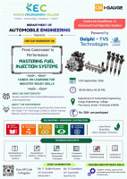 Mastering Fuel injection Systems 2026 Workshop Poster